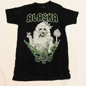 Rupaul Drag Race Shirt Black Drag Queen Merch Alaska Tshirt XS
